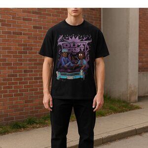 OutKast Graphic T-Shirt Black Size XL Hip Hop Music Tee